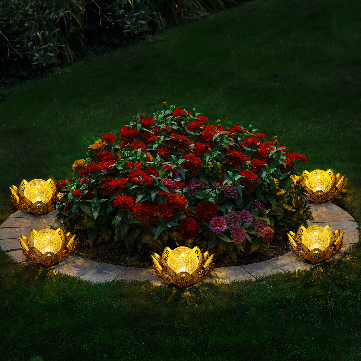 Gigalumi Solar Lotus Light Set (1 Pack)