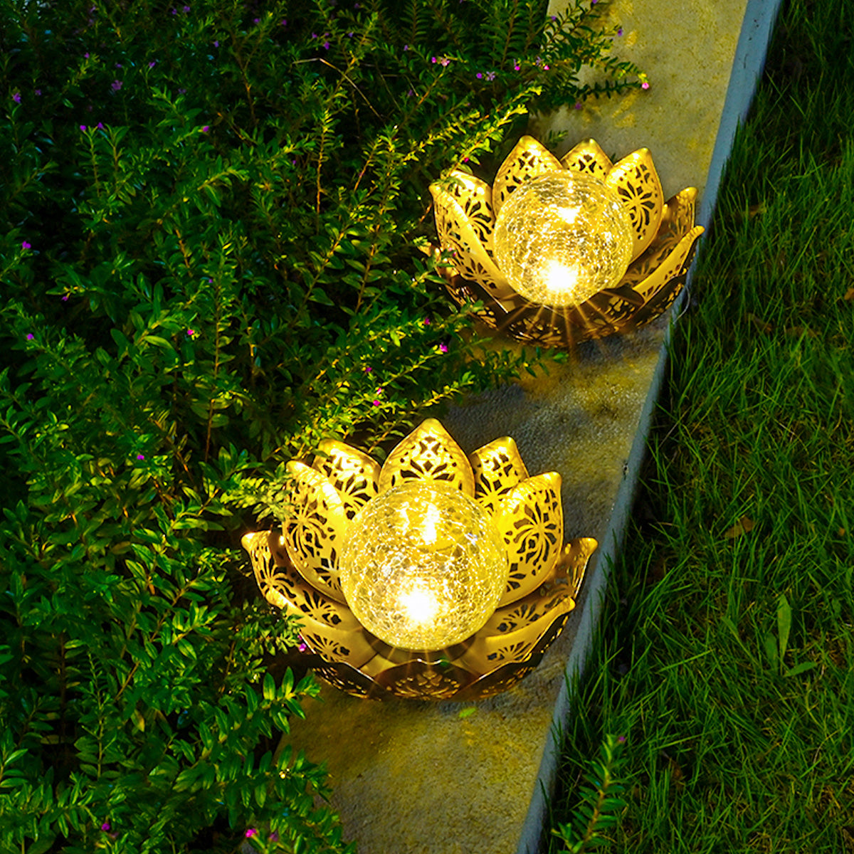 Gigalumi Solar Lotus Light Set (1 Pack)